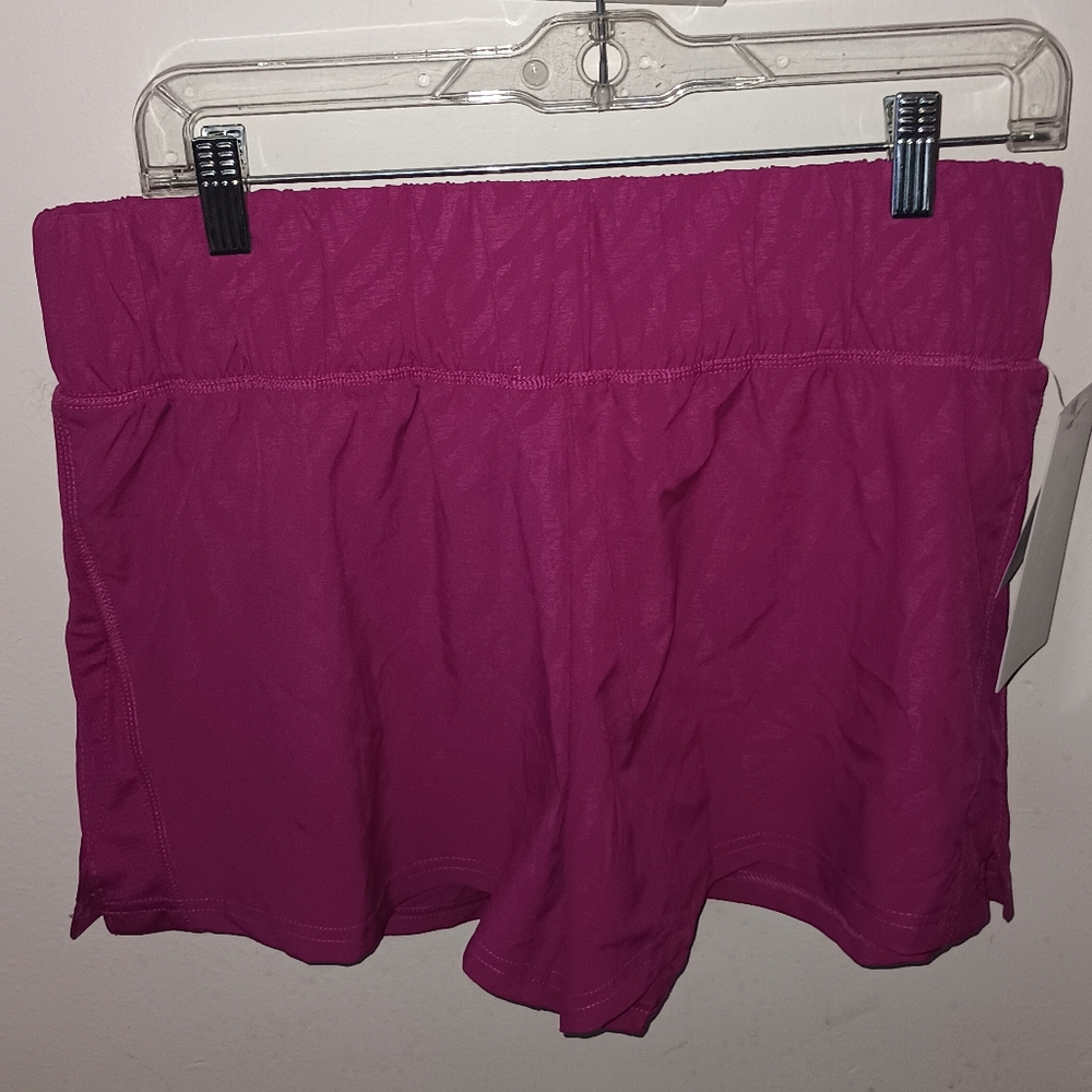 NWT Marika Women's activewear fushcia shorts large